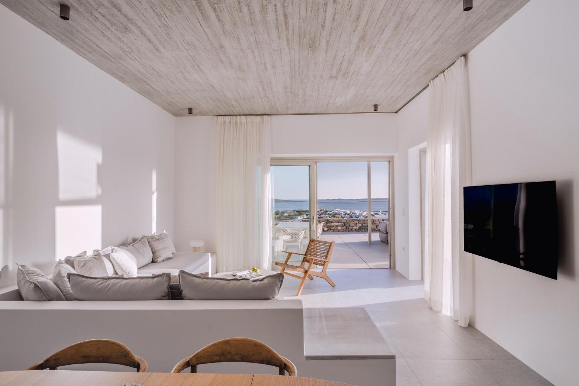 Melora Villas Paros Angairiá Стая снимка